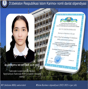 Razzoqova Mushtariy Aliy qizi